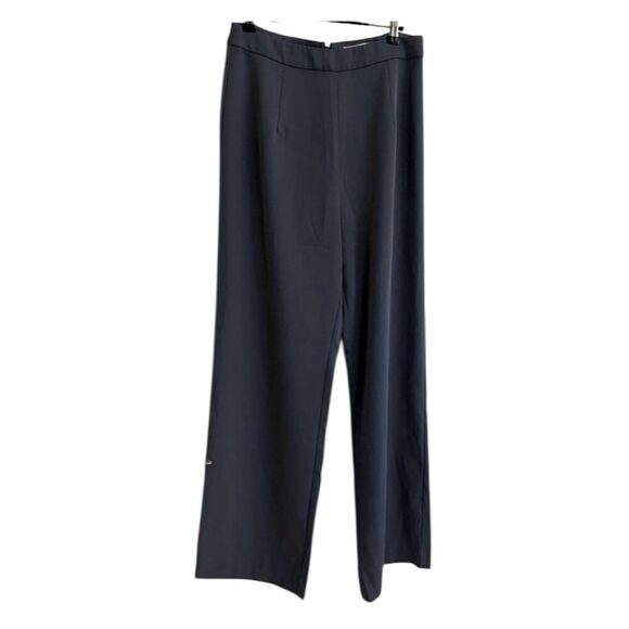✨Meshki Saskia Straight Leg Steel Blue Sz Large Trousers✨ - Picture 4 of 7